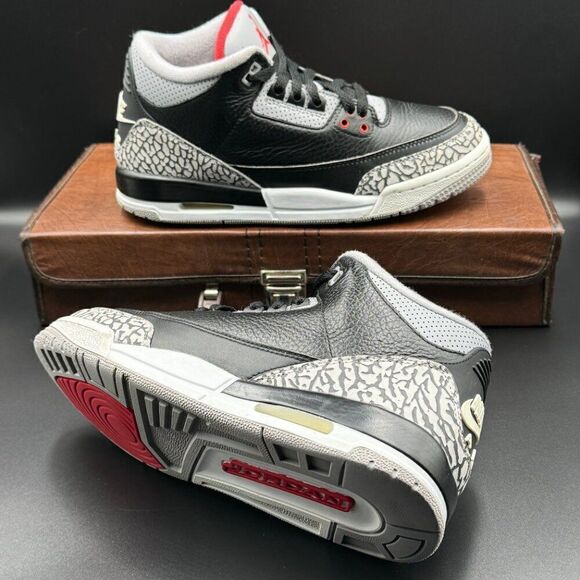 Air Jordan 3 Retro OG BG 'Black Cement' 2018 - Picture 5 of 8